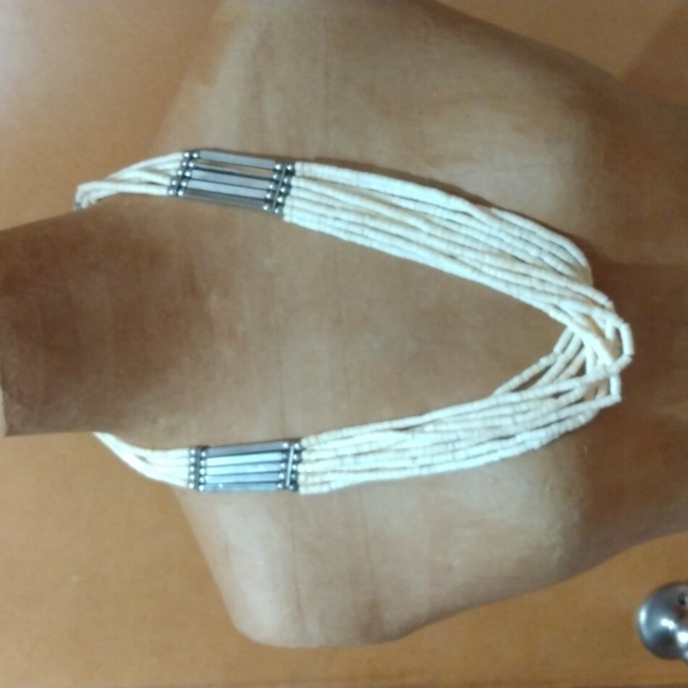 Vintage bone necklace